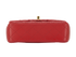 Mini Rectangular Single Flap, &pound;2,900, Handbags, Red, Lambskin Leather, Top view